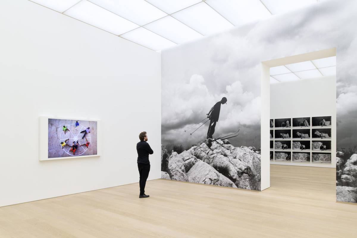 Installation view museum Voorlinden. Photo: Antoine van Kaam