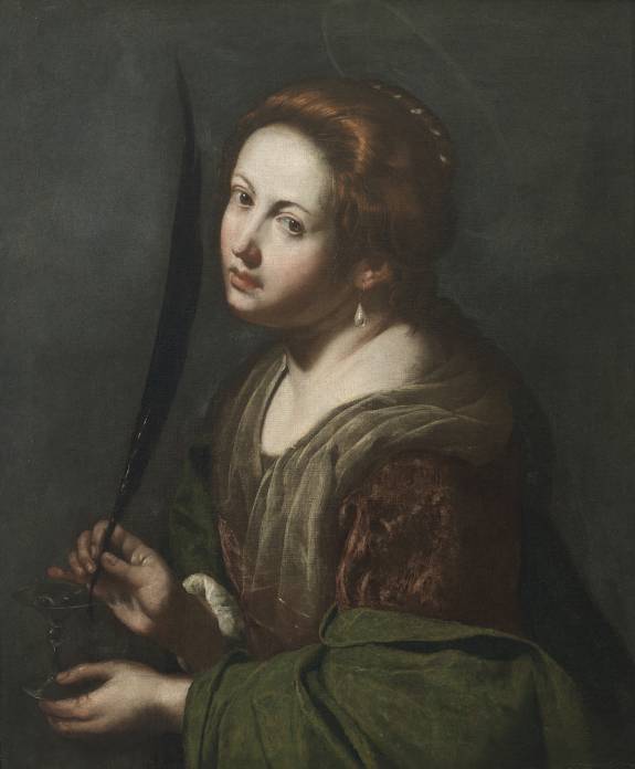 Artemisia Gentileschi, Santa Lucia, 1636-38, Private collection